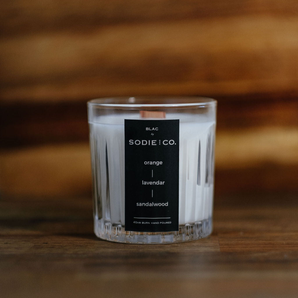Scented Candle - Blac