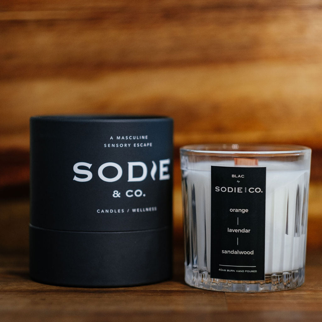 Scented Candle - Blac